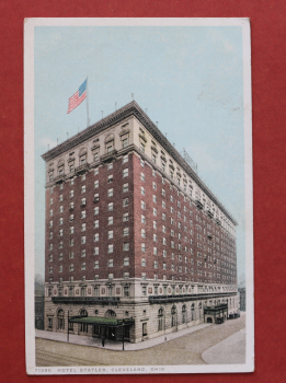Postcard PC Cleveland Ohio 1915 Hotel Statler USA US United States